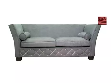 Диван Volte grey красный