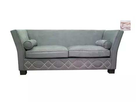 Диван Volte grey розовый