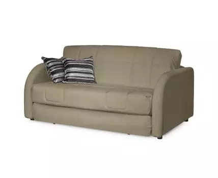 ДиванГламур (Текстиль, светло-коричневый)