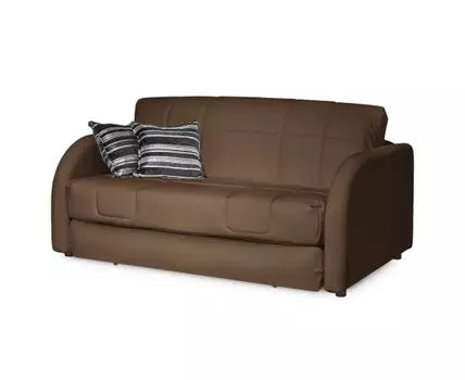 ДиванГламур (Велюр, Коричневый)