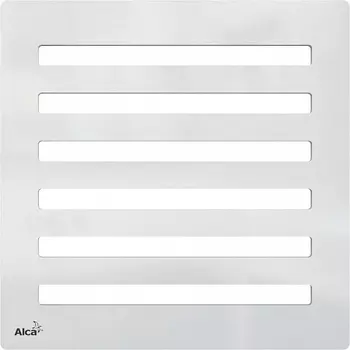 Дизайновая решетка 102 102 5 латунь – хром, арт. MPV003