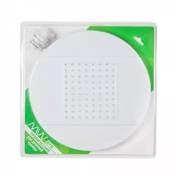 Душ верхний без подсветки 250мм белый MR БЛИСТЕР