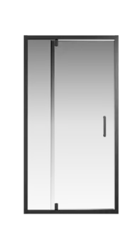 Душевая дверь Creto Astra стекло прозрачное профиль черный 100х195 см 121-WTW-100-C-B-6