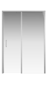 Душевая дверь Creto Nota стекло прозрачное профиль хром 140х200 см 122-WTW-140-C-CH-6 EASY CLEAN