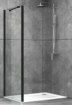 Душевая перегородка ABBER Schwarzer Diamant AG100BS
