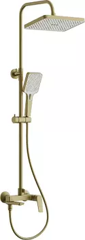 Душевая система BELZ B24715-5 тропический душ, латунь, золото