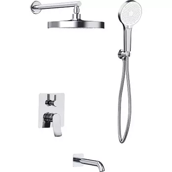 Душевая система HAIBA HB80553 встраиваемая хром