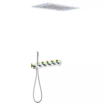 Душевая система Timo Saona SX-2319/00SM скрытого монтажа с термостатом, хром