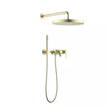 Душевая система Timo Saona SX-2348/17SM скрытого монтажа, золото матовое