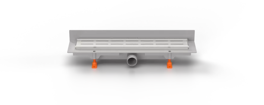 Душевой лоток 35 см Creto Walkway CRE-350 WN-P с решеткой, хром