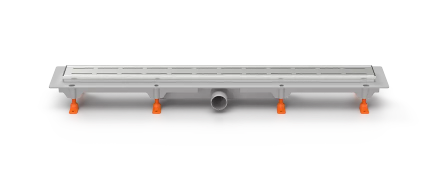 Душевой лоток 65 см Creto Walkway CRE-650 WN с решеткой, хром