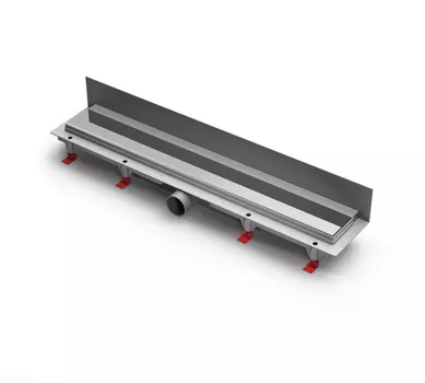 Душевой лоток 75 см Creto Uni CRE-750 UH-P с решеткой, хром