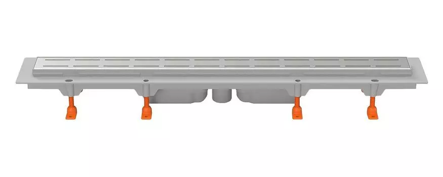 Душевой лоток 95 см Creto Walkway CRE-950 WH-Down с решеткой, хром