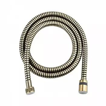 Душевой шланг Lemark LE8037B-Bronze двухзагибный 1,5 м, TURN-FREE, латунь, покрытие бронза, блистер