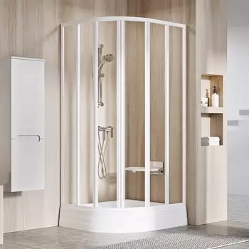 Душевой уголок Ravak Supernova SKKP6-90 см белый профиль, прозрачное стекло Ravak
