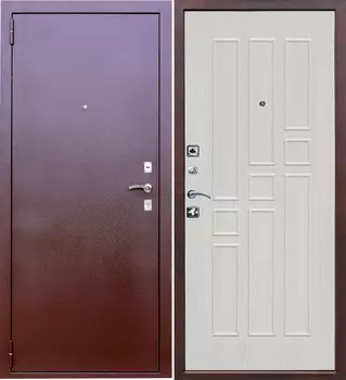 Дверь мет. Гарда 8мм. Белый ясень