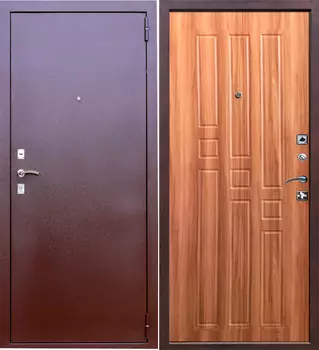 Дверь мет. Гарда 8мм. Дуб рустикальный