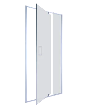 Дверь в нишу ALEX BAITLER™ AB78С100 (1000х2000) матовое,двери распашные,профиль сатин