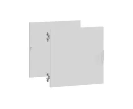 Дверца Фора 4.3 с задней стенкой в комплекте для открытого стеллажа, цвет белый