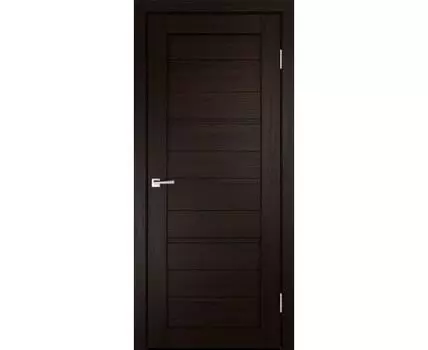 Дверное полотно VellDoris Duplex венге глухое экошпон