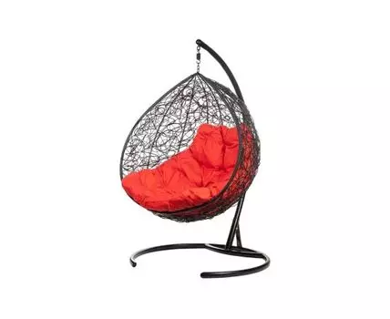 Двойное подвесное кресло Gemini promo (Черный, 135)