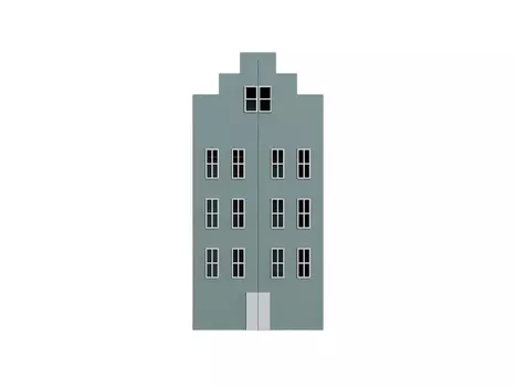 Двойной шкаф-домик Амстердам MAXI