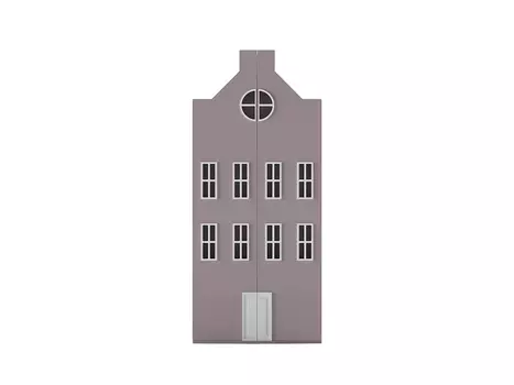 Двойной шкаф-домик Вильнюс MEDIUM