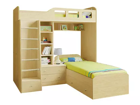 Двухъярусная кровать Астра 4