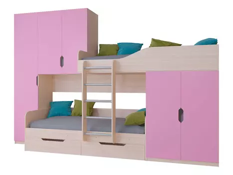 Двухъярусная кровать Лео