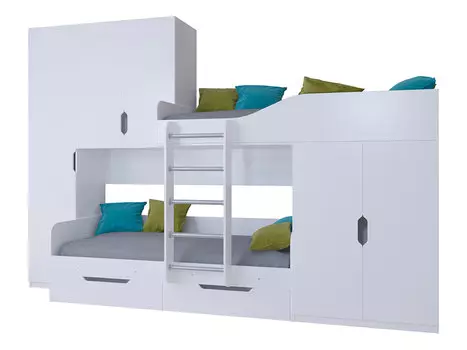 Двухъярусная кровать Лео