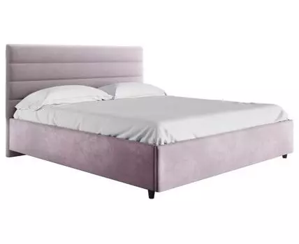 Двуспальная кровать Франческа ПМ (112, 215, 160х200 см, Мягкие, Фиолетовый, 151)