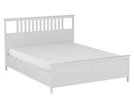 Двуспальная кровать Фрея (110, 209,2, С подъемным механизмом, 160х200 см, Жесткие, Белый, 170)