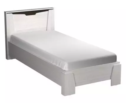 Двуспальная кровать Гарда (86, 208.5, Без подъемного механизма, 90х200 см, Жесткие, Светлое дерево, 97.4)