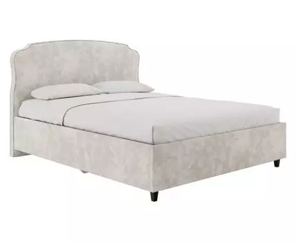Двуспальная кровать Корсика ПМ (122, 218, 180х200 см, Двуспальные, Бежевый, 153 / 193)