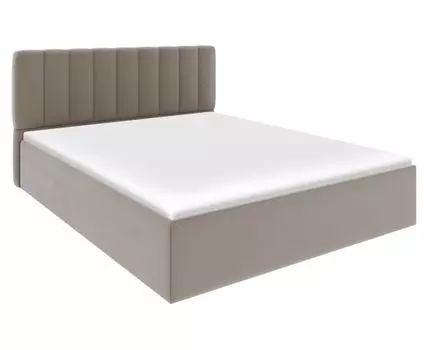 Двуспальная кровать Сан-Ремо ПМ (100, 215,4, 160х200 см, Мягкие, Бежевый, 167)