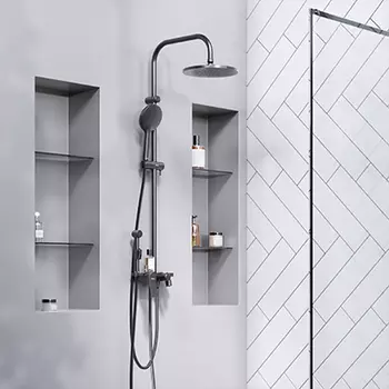 DX220910300 Душевая система со смесителем-полкой