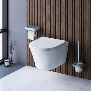 DX35C1700SC Унитаз подвесной безободковый с сиденьем микролифт