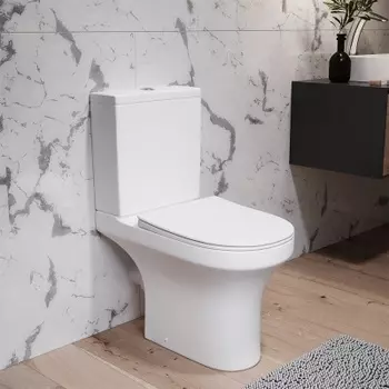 DX35C8600SC Унитаз-компакт безободковый, с сиденьем микролифт