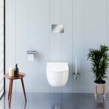 DX36C1701SC Унитаз подвесной без ободка с сиденьем микролифт