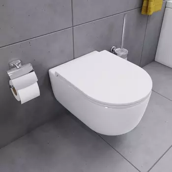 DX86C1700SC Унитаз подвесной безободковый, с сиденьем микролифт