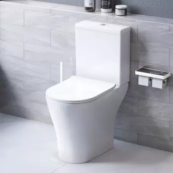 DX86C8600SC Унитаз-компакт безободковый, с сиденьем микролифт