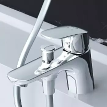 F8010232 Смеситель для ванны и душа для установки на борт ванны