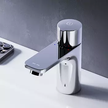F85A02500 Смеситель для раковины нажимной TouchReel