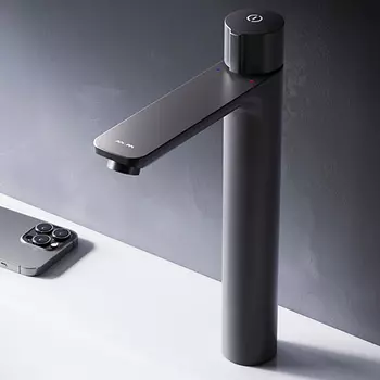 F85A92522 Смеситель для раковины, высокий, нажимной TouchReel