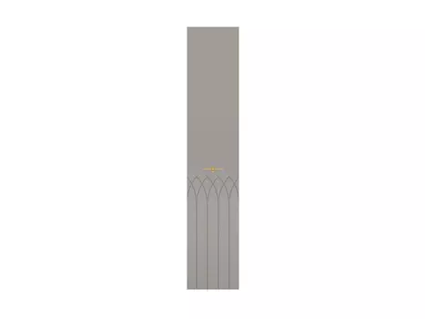 Фасад двери глухой левый Капри 2