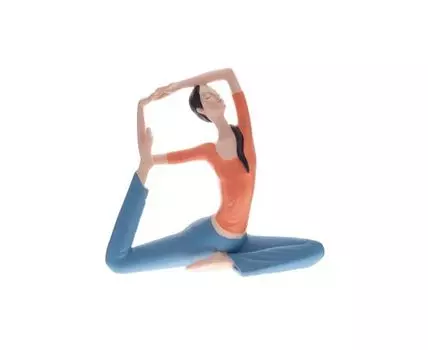 Фигурка декоративная Yoga (розовый, голубой, 6)