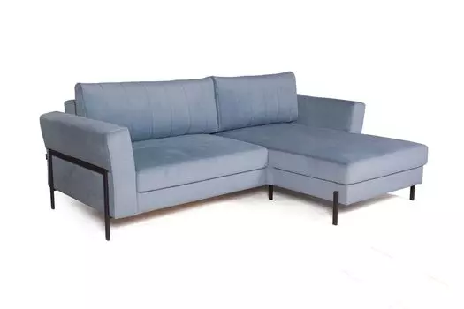 Fiji диван-кровать с шезлонгом, велюр