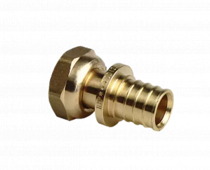 Фитинг. Переходник муфта аксиальная, 20*1/2 накидная гайка, латунь, RTP