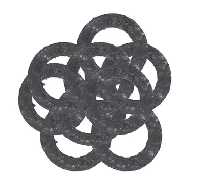 Фитинг. Прокладка 1/2, паронит, 10 шт.