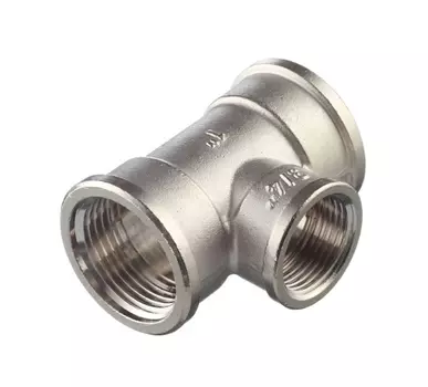 Фитинг. Тройник 1*3/4*1 ВР латунь